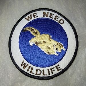 PATCH We Need Wildlife, Flying Squirrel, Pennsylvania Game Commission 1982